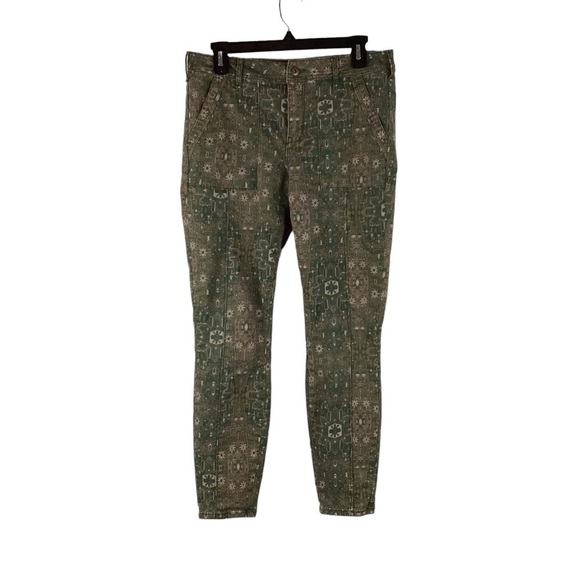 Anthropologie Cadet Slim Utility Pants Size 29 Green - Picture 1 of 6